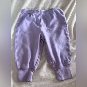 Organic cotton Faded Glory Lavender pants for 👶